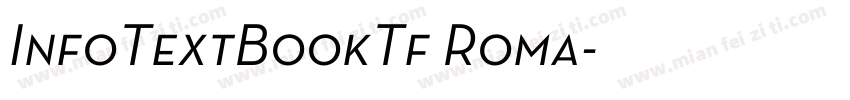 InfoTextBookTf Roma字体转换